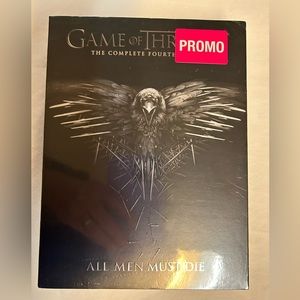 NIB Game of Thrones The Complete Fourth Season DVDs.